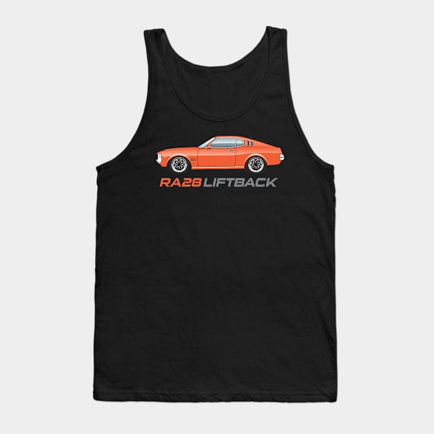 RA28 Orange Tank Top by JRCustoms44